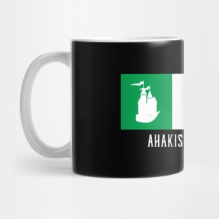 Ahakista Ireland, Gaelic - Irish Flag Mug